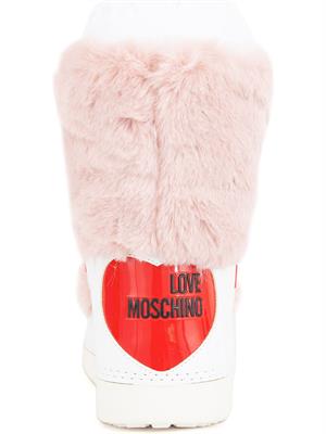 STIVALI LOVE MOSCHINO BIANCO in DONNA