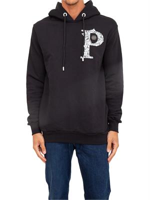 FELPA PHILIPP PLEIN NERO in UOMO