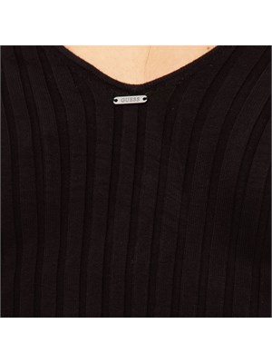 VESTITO GUESS JEANS NERO in DONNA