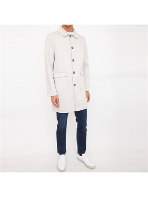 CAPPOTTO PAOLO PECORA AVORIO in UOMO