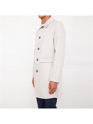 CAPPOTTO PAOLO PECORA AVORIO in UOMO