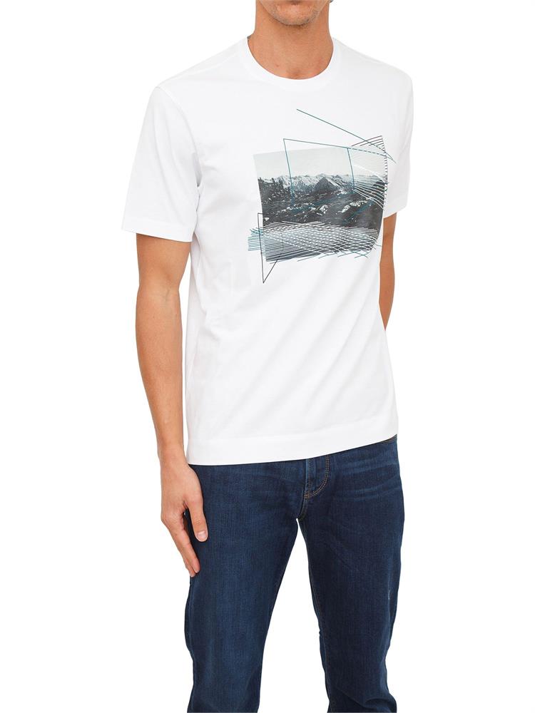 T-SHIRT Z ZEGNA BIANCO