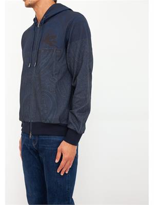 FELPA ETRO BLU in UOMO