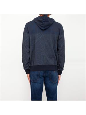 FELPA ETRO BLU in UOMO