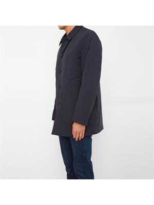 TRENCH ESEMPLARE BLU in UOMO