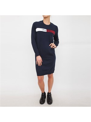 VESTITO TOMMY HILFIGER BLU in DONNA