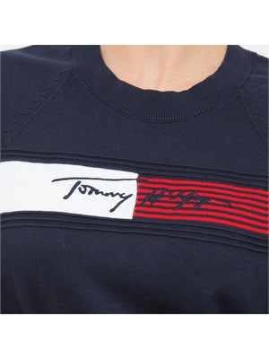 VESTITO TOMMY HILFIGER BLU in DONNA