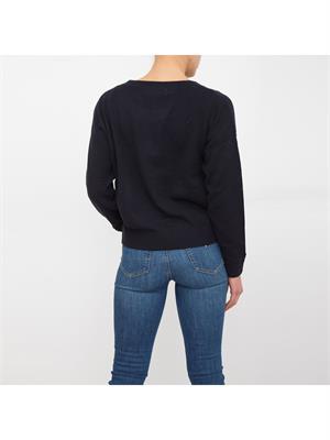 MAGLIA TOMMY HILFIGER BLU in DONNA