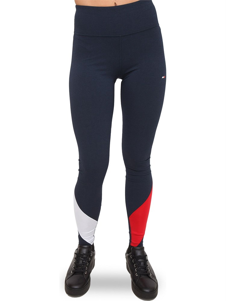 LEGGINGS TOMMY HILFIGER BLU
