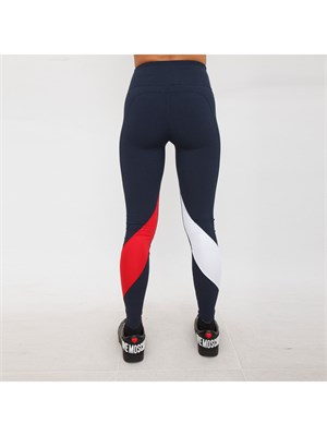 LEGGINGS TOMMY HILFIGER BLU in DONNA