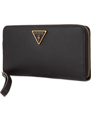 PORTAFOGLI GUESS JEANS NERO in DONNA