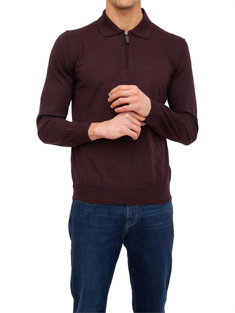 POLO BRIONI BORDEAUX