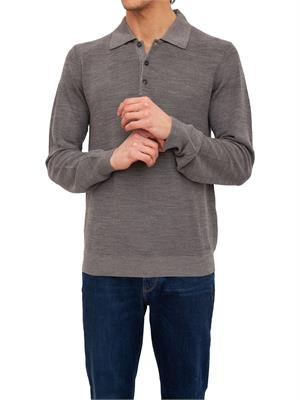 POLO BRIONI GRIGIO in UOMO