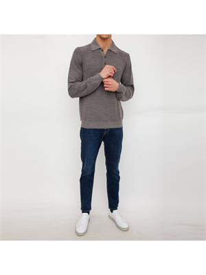 POLO BRIONI GRIGIO in UOMO