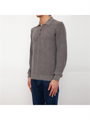 POLO BRIONI GRIGIO in UOMO
