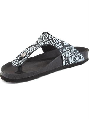 INFRADITO LOVE MOSCHINO NERO in DONNA