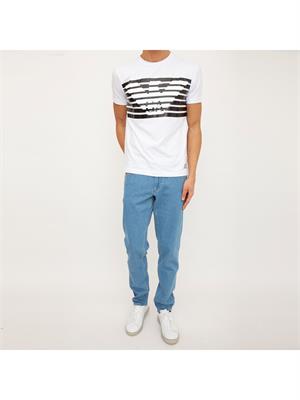T-SHIRT EA7 EMPORIO ARMANI BIANCO in UOMO