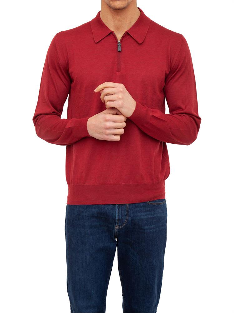 POLO BRIONI ROSSO