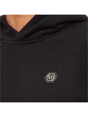 FELPA PHILIPP PLEIN NERO in UOMO