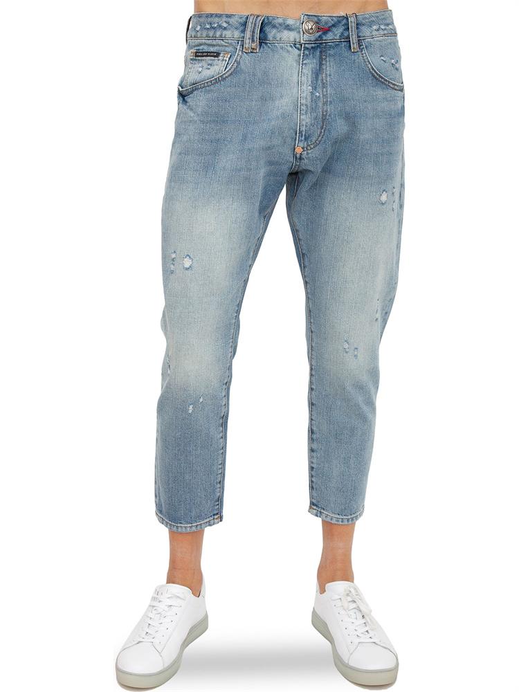 JEANS PHILIPP PLEIN BLU DENIM