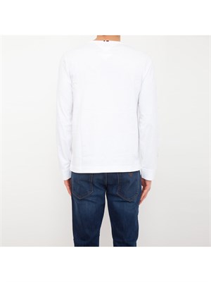 T-SHIRT TOMMY HILFIGER BIANCO in UOMO