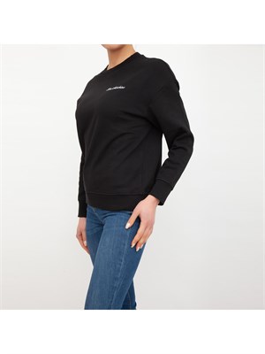 FELPA LOVE MOSCHINO NERO in DONNA
