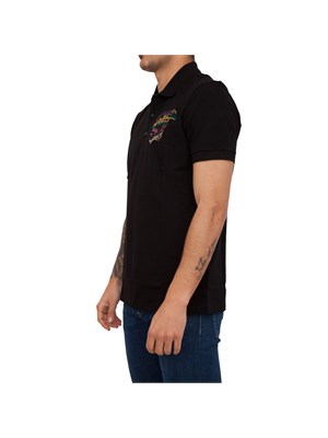 POLO VERSACE COLLECTION NERO in UOMO
