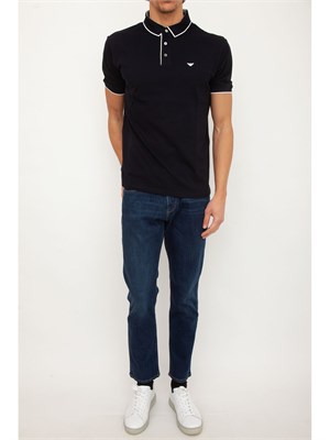POLO EMPORIO ARMANI BLU in UOMO