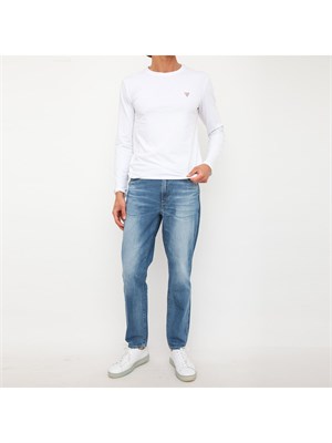 DENIM GUESS JEANS BLU DENIM in UOMO