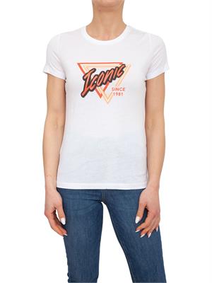 T-SHIRT GUESS JEANS BIANCO in DONNA