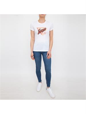 T-SHIRT GUESS JEANS BIANCO in DONNA