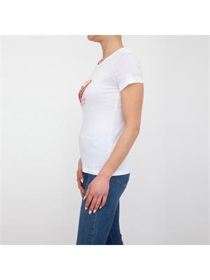 T-SHIRT GUESS JEANS BIANCO in DONNA