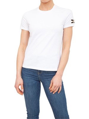 T-SHIRT ELISABETTA FRANCHI BIANCO in DONNA