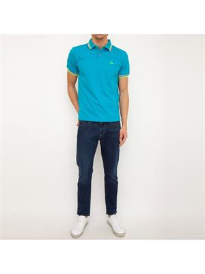 POLO PEUTEREY AZZURRO in UOMO