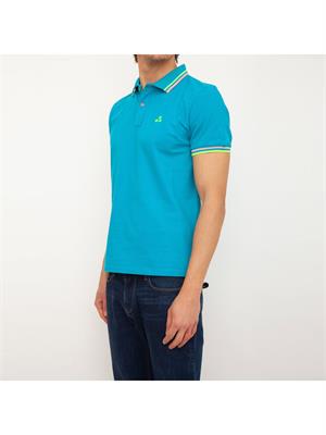POLO PEUTEREY AZZURRO in UOMO