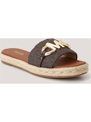 CIABATTE MICHAEL MICHAEL KORS MARRONE in DONNA