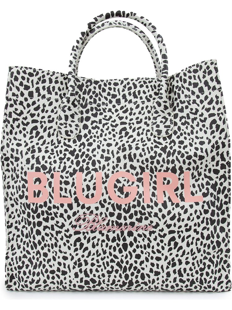 BORSA A SPALLA BLUGIRL ANIMALIER