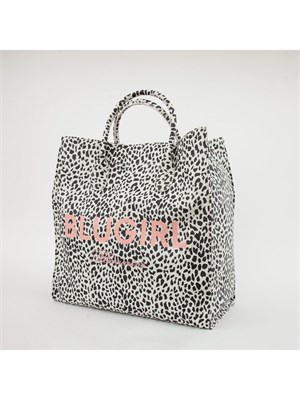 BORSA A SPALLA BLUGIRL ANIMALIER in DONNA