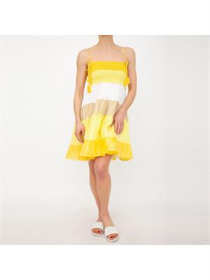 VESTITO TWIN-SET GIALLO in DONNA