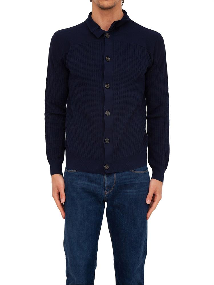 CARDIGAN PAOLO PECORA BLU