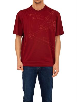 T-SHIRT Z ZEGNA ROSSO in UOMO