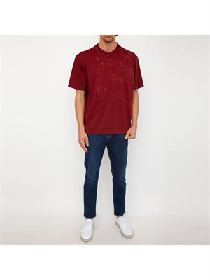 T-SHIRT Z ZEGNA ROSSO in UOMO