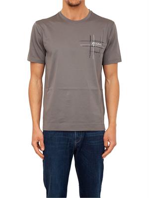 T-SHIRT Z ZEGNA GRIGIO in UOMO