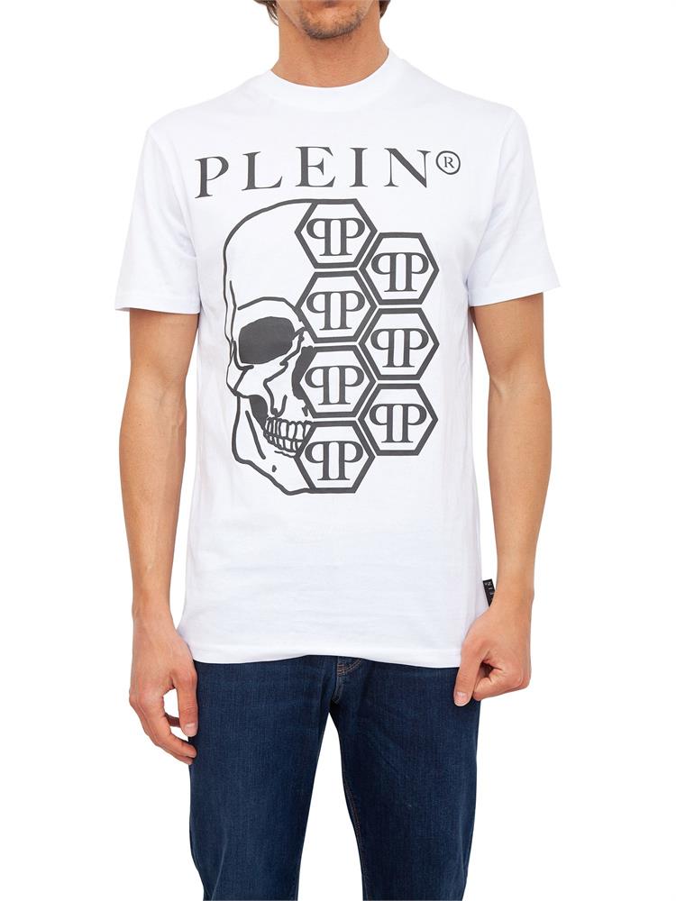 T-SHIRT PHILIPP PLEIN BIANCO