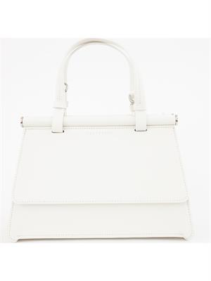 BORSA A SPALLA TRUSSARDI BIANCO in DONNA