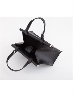BORSA A SPALLA TRUSSARDI NERO in DONNA
