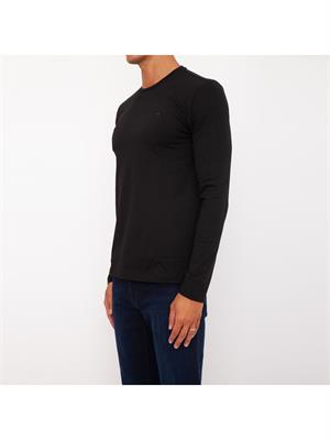 MAGLIA TRUSSARDI NERO in UOMO