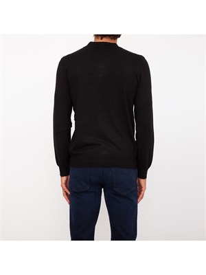 POLO TRUSSARDI NERO in UOMO