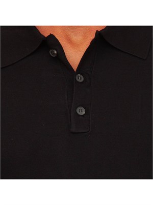 POLO TRUSSARDI NERO in UOMO