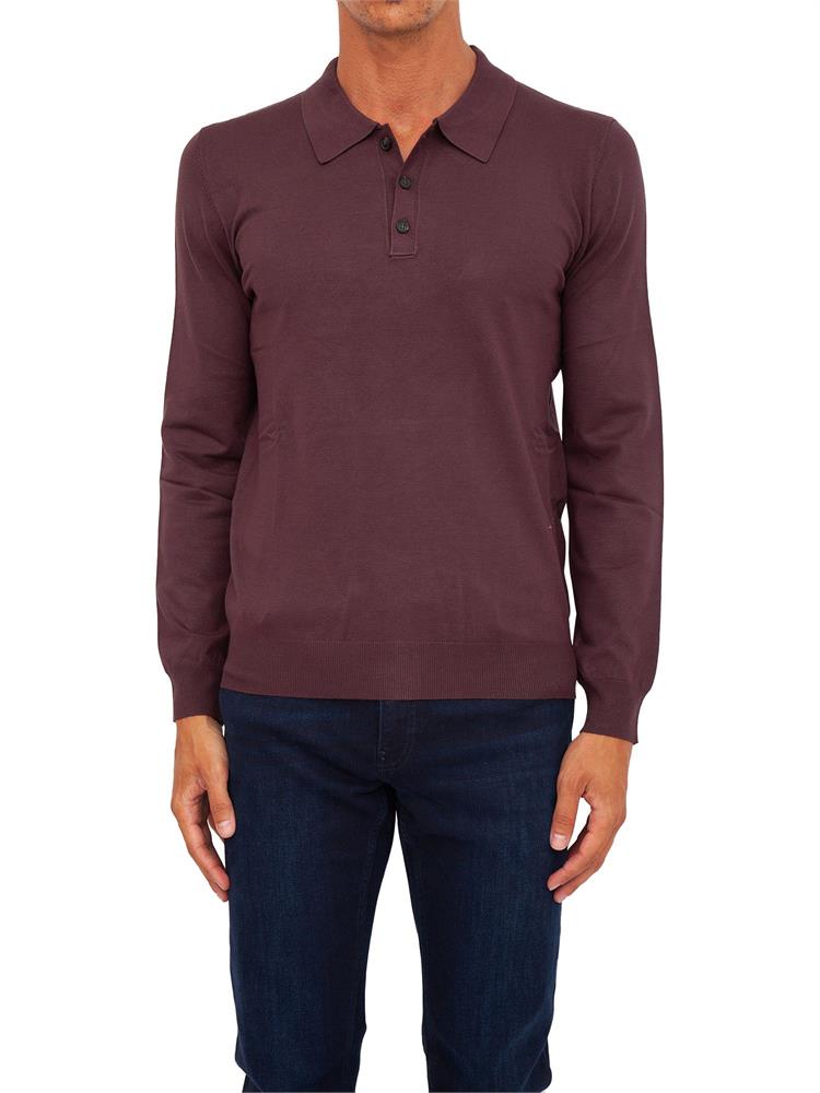 POLO TRUSSARDI MARRONE